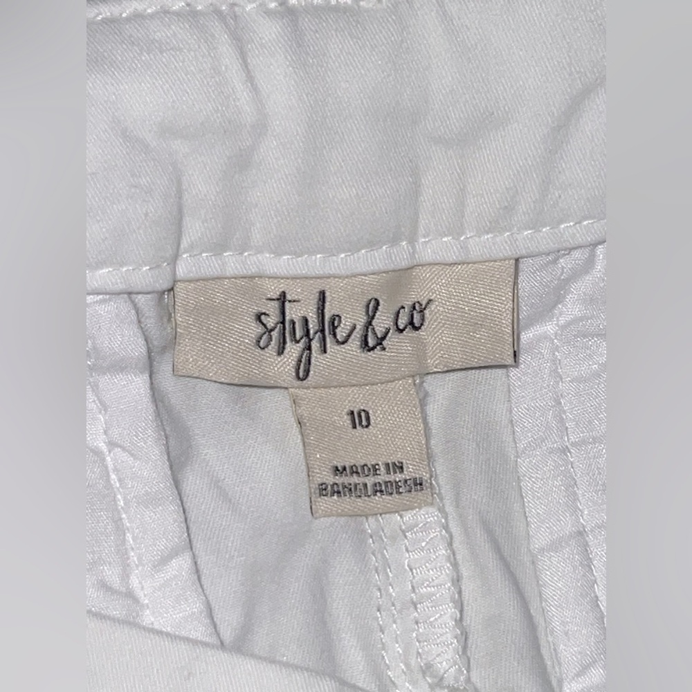 Style & Co Straight-Leg Chino Pants - Picture 4 of 6